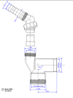 Элемент монтажный для пищевого измельчителя 11/2 McAlpine