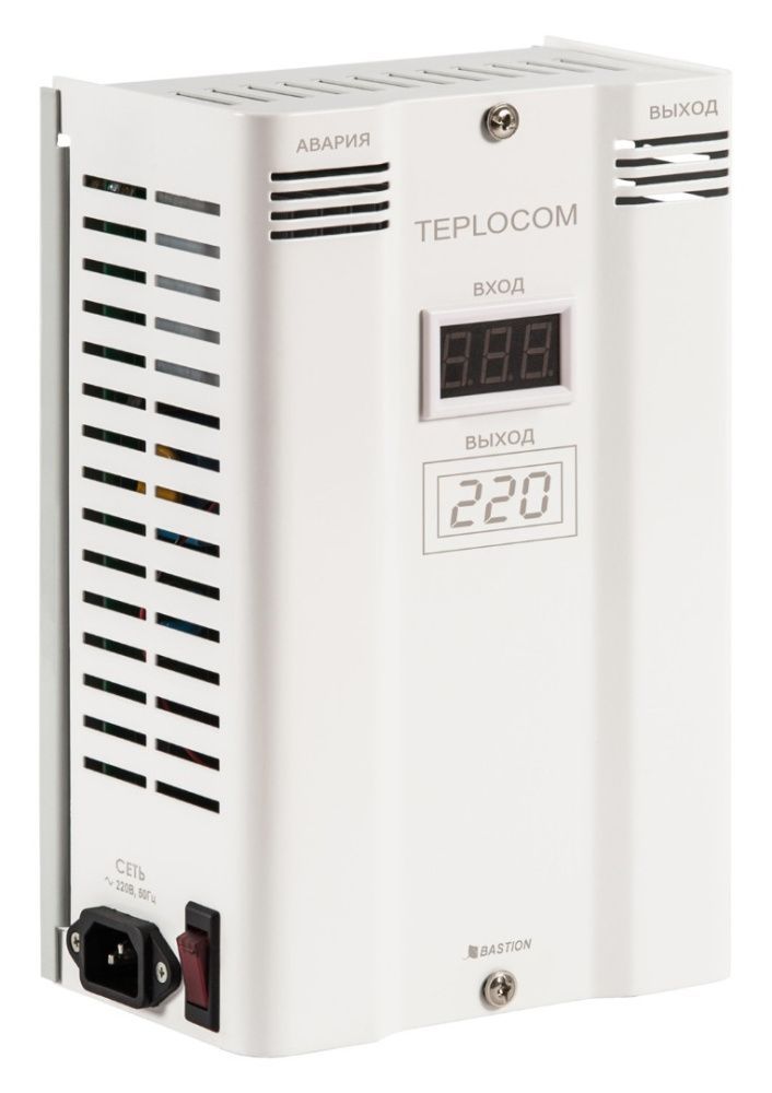 Стабилизатор фазоинверторный ST-600 INVERTOR, 600 ВА TEPLOCOM
