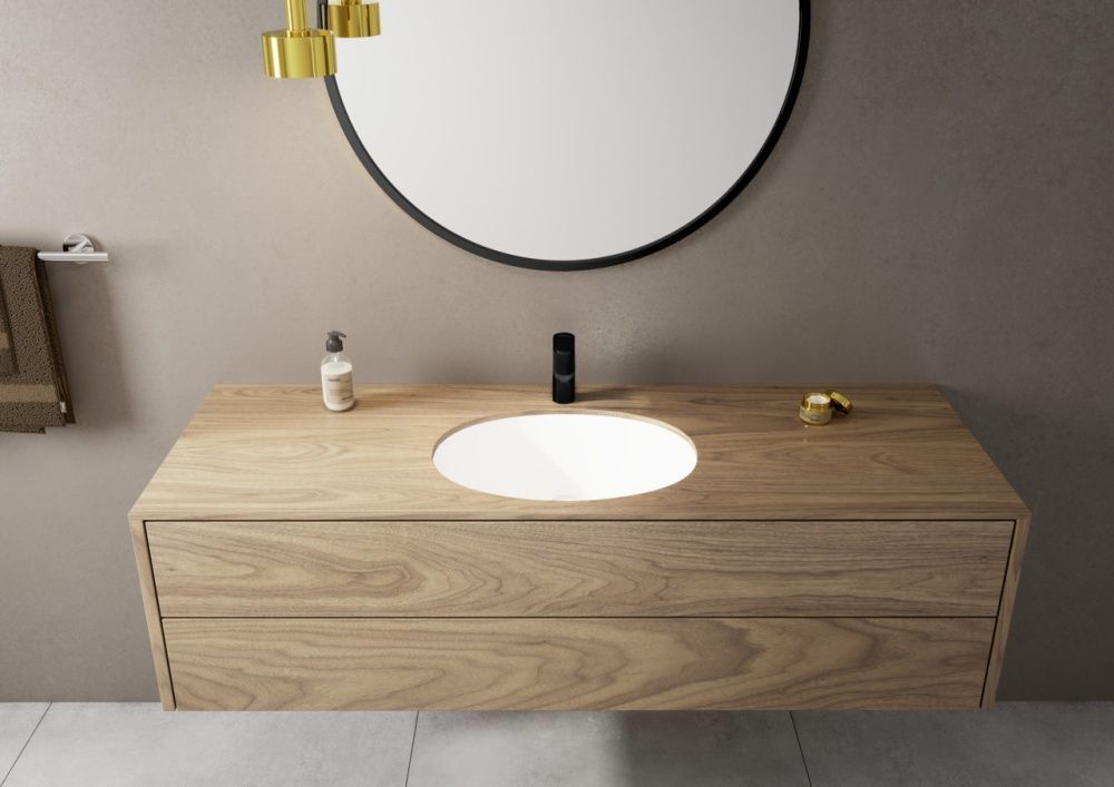 Смеситель для раковины Vernis Blend 100,черный матовый, HANSGROHE