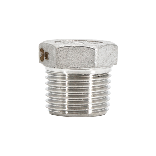 Заглушка НР 3/8" PN16   нерж. сталь AISI304