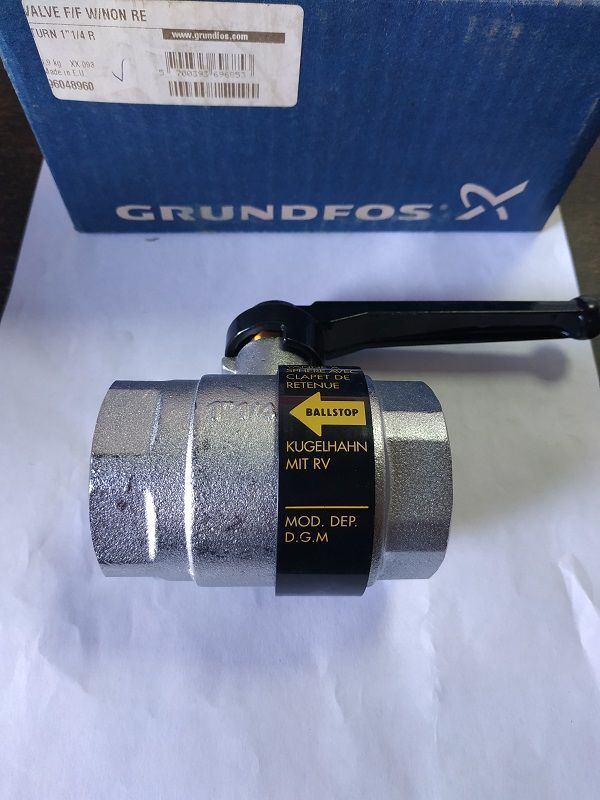 Клапан обратный Valve F/F W/Non Return 1"1/4, GRUNDFOS