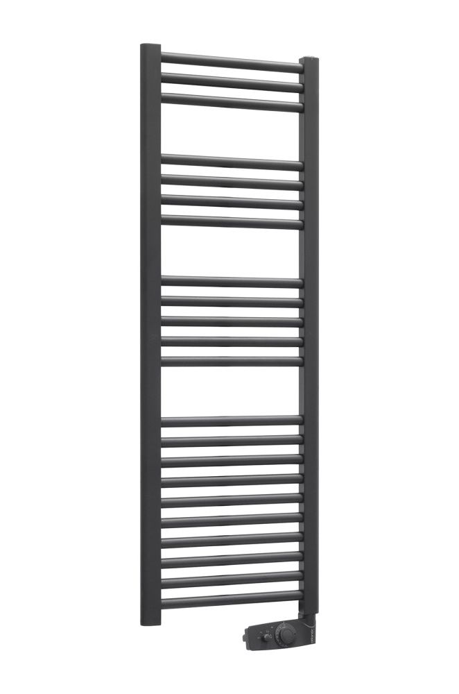 Полотенцесушитель электрический 2012, 1248х400х100, 500Вт, антрацит, Atlantic