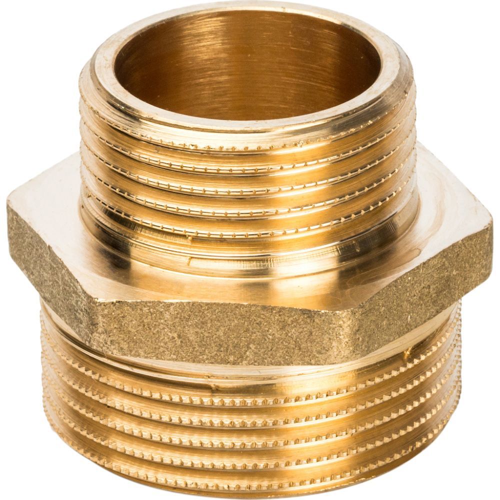 Ниппель НР-НР  1 1/4х 3/4 (латунь) Stout