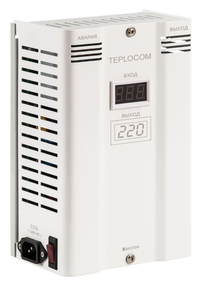 Стабилизатор фазоинверторный ST-600 INVERTOR, 600 ВА TEPLOCOM