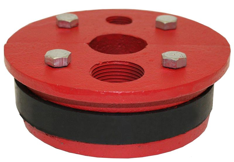 Крышка-оголовок WS500125 AR 5х1 1/4'' чугун (140)