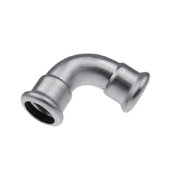 Отвод Inox press 15х90* нерж. KAN-Therm