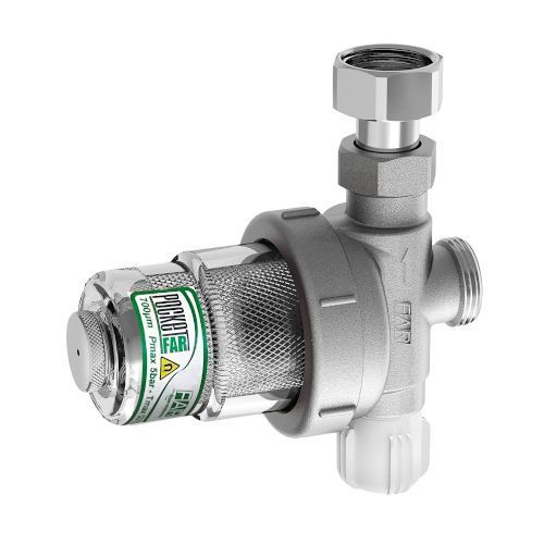 Грязеуловитель с магнитной вставкой 3/4" (НР-накид.гайка) POCKETFAR