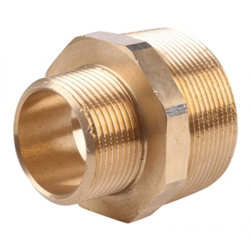 Ниппель НР-НР 2х1 1/4" (бронза) Viega