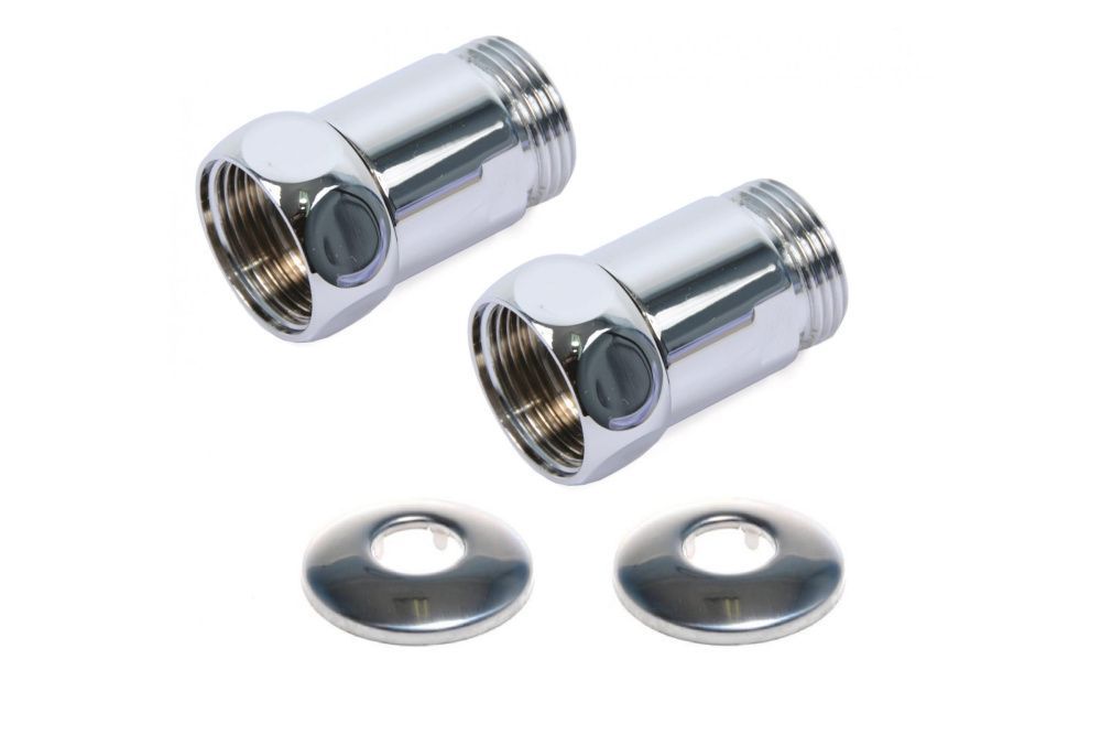 Сгон прямой (американка) для полотенцесушителей 1 х 3/4 ВН ХРОМ SG