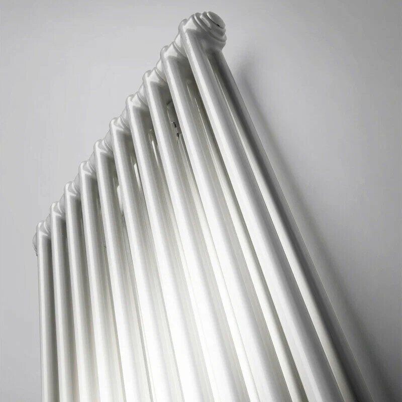 Радиатор трубчатый Ritmo 2-1800-08, нижнее подкл. с вент. вставкой, Ral 9016, Vasco