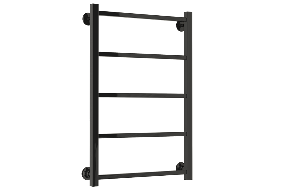 Полотенцесушитель "Версия - КН" 800х500 (5) П 20х20, нерж.сталь, ЧЕРНЫЙ, Стилье