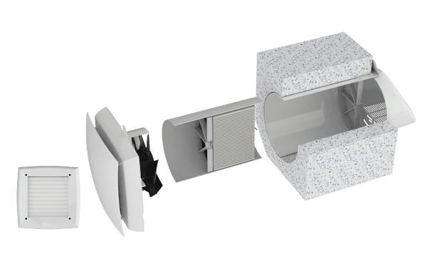 Энергоэффективная приточно-вытяжная вентиляционная установка RCF-70 Lux Fiato Энергоэффективная приточно-вытяжная вентиляционная установка RCF-70 Lux Fiato