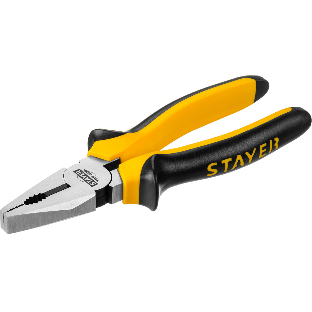 Плоскогубцы комбинированные 180 мм STAYER TOPGrip