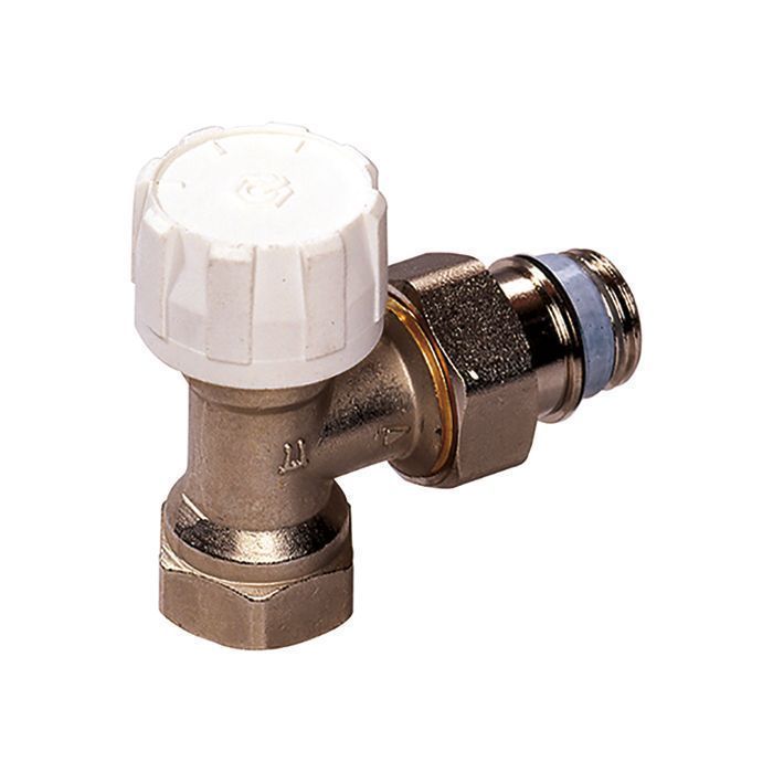 Вентиль термостатический DN15 угловой, 2-х трубн. Rossweiner / Simplex