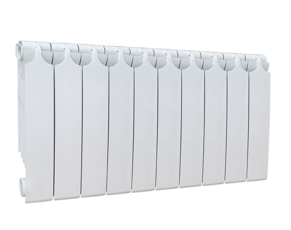 Радиатор биметаллический BR1 350/90 мм 10 секций Теплоприбор