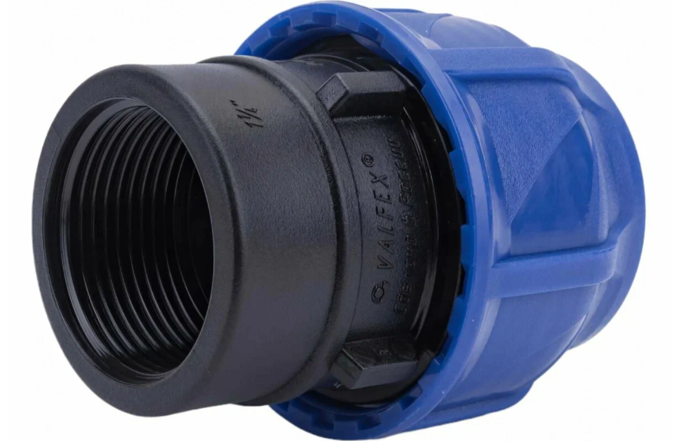 Муфта ВР 50х11/4" VALFEX ПНД