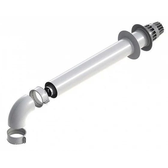 Подключение к наружной стене 80/80