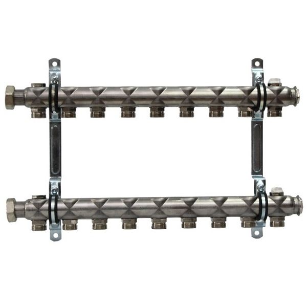 Коллектор на  9 выходов 3/4" евроконус FRAENKISCHE NEW