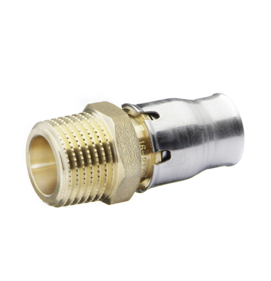 Муфта соединительная, НР 16х1/2" PPSU, alpex-plus, Frankische