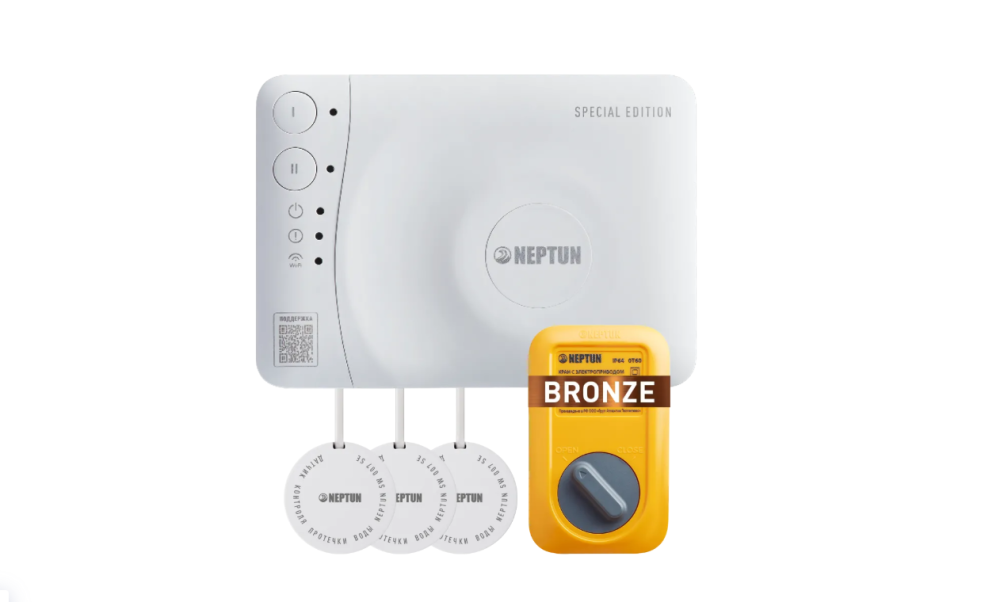 Комплект Neptun SE, Умный, Коттедж 1 кран BRONZE 1 дюйм