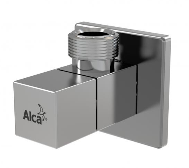 Вентиль угловой, квадратный 1/2"х1/2" ALCA PLAST