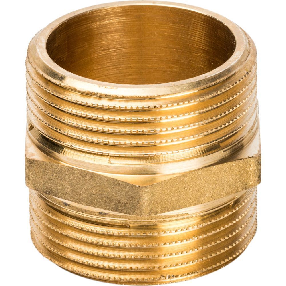 Ниппель НР-НР  11/4х11/4 (латунь) STOUT