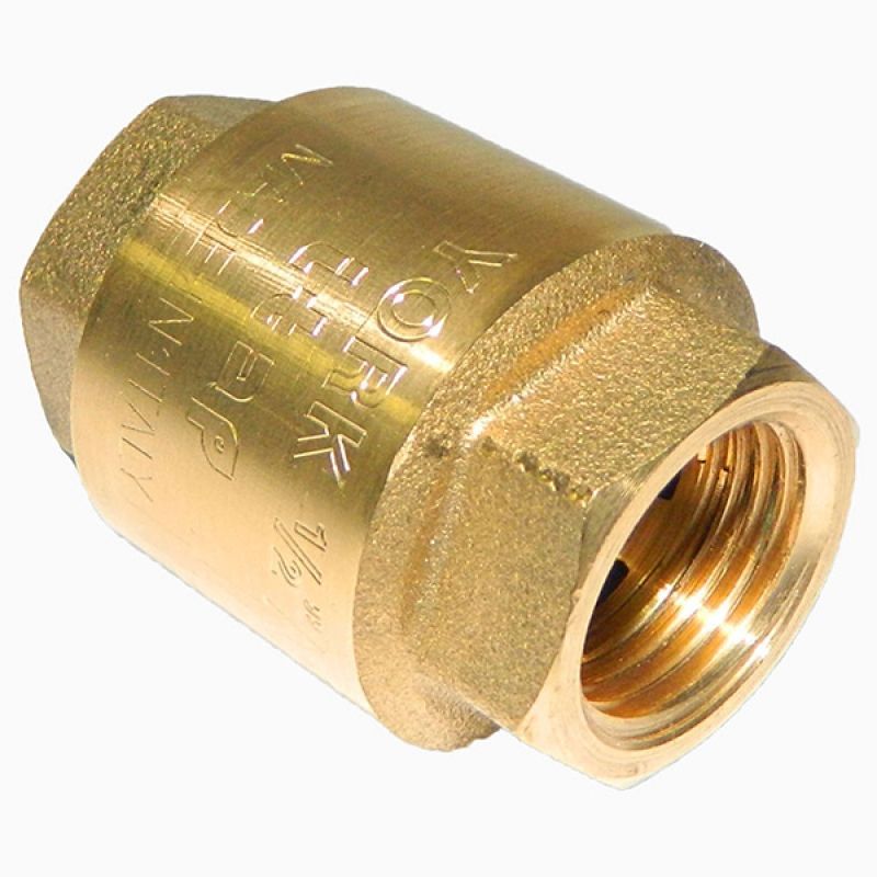 Клапан обр.   1/2" с пластик. седлом пружинный ITAP