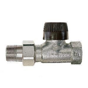 Термоклапан со вставкой типа BB  DN15 1/2" прямой PN10, Kvs0.62 (черн.) Honeywell