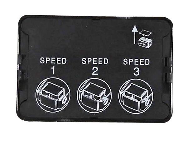 Переключатель Speed plug 3 speed 1х115/230V