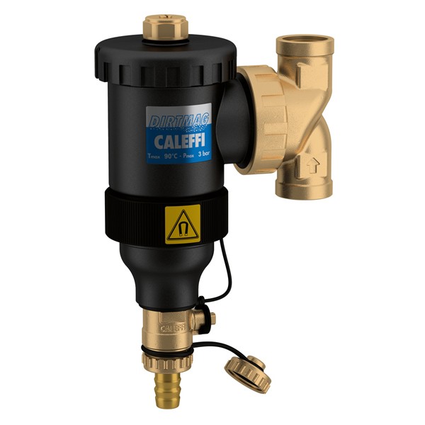 Грязеуловитель пласт. магнитный DIRTMAG 1" Caleffi 