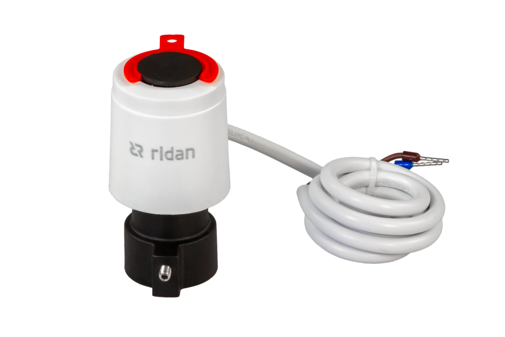 Термоэлектрический привод TWA-AR, 230V, NC (н.з.) 230В (для RA-C, RA-N) Ридан  