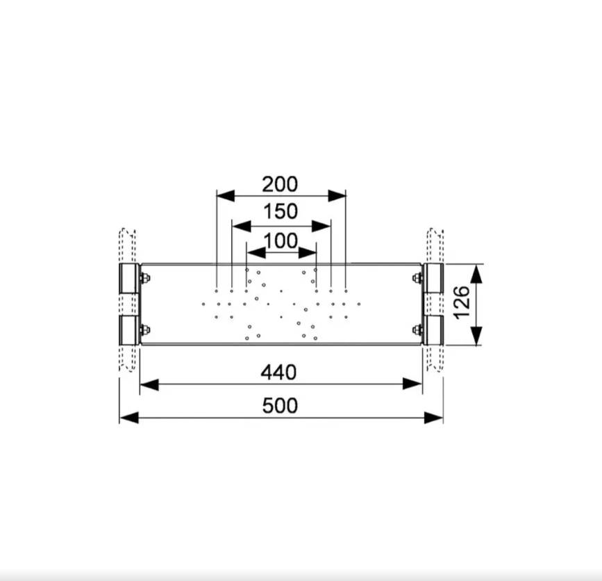 Монтажная пластина для сантехнической арматуры Wallbox