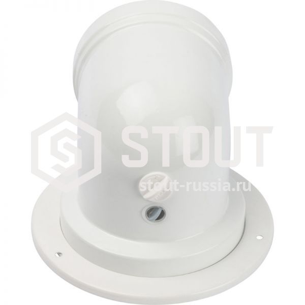 Адаптер конденсац. 90° DN60/100 м/п PP-FE(совместим с Bosch) STOUT