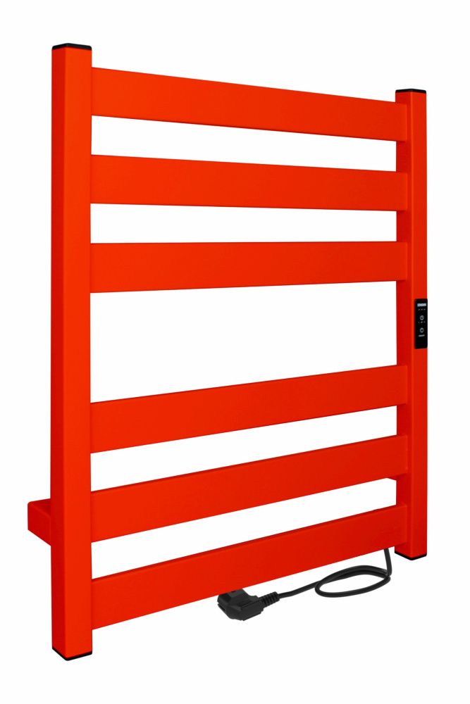 Полотенцесушитель Oktava Slim 5 (electro) б/п  60/50 (унив.скрыт.подкл.R/L) Electric Red INDIGO