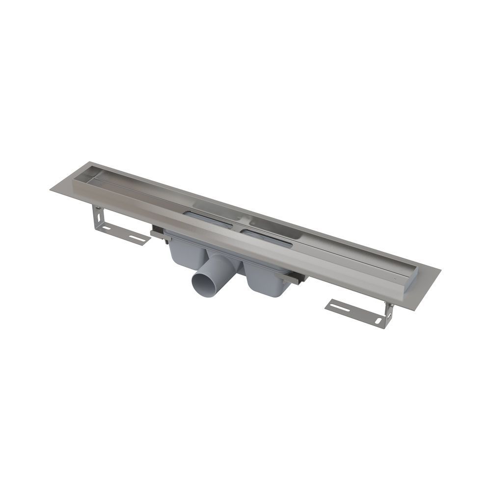 Водоотводящий желоб  из нерж. 750 мм в комплекте с решеткой GAP-750M ALCA PLAST