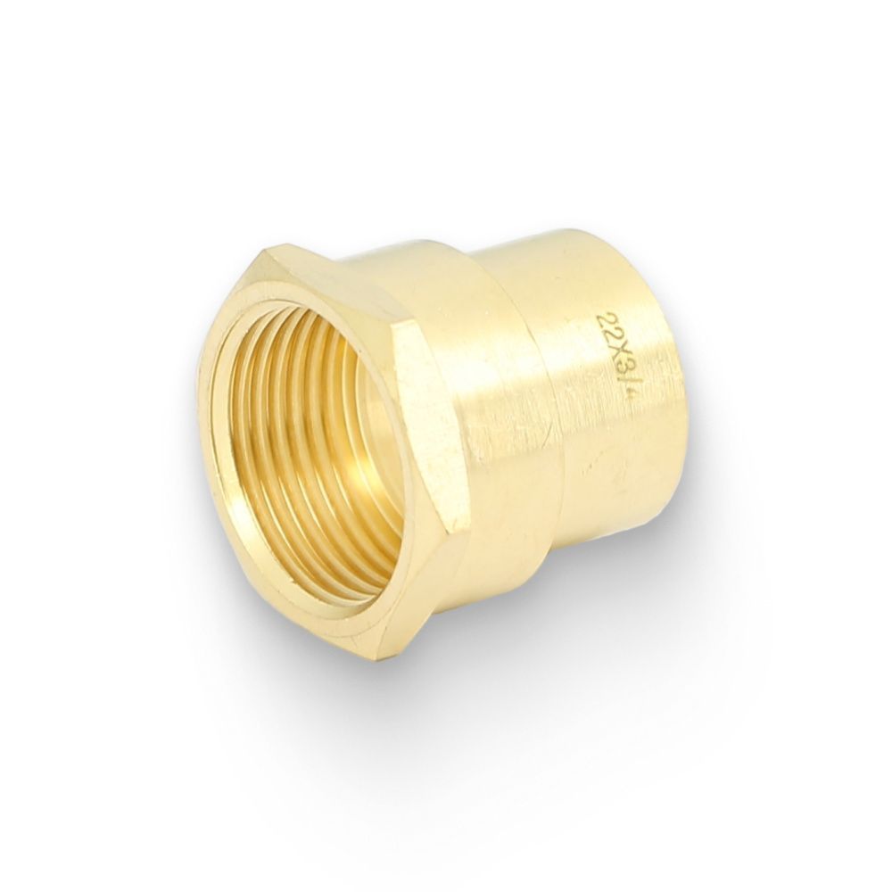 Муфта переходная ВР-пайка 22х3/4 JINTIAN