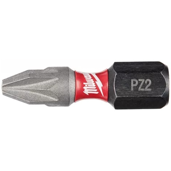 Бита для шуруповерта Shockwave PZ2 25мм , Milwaukee (1 шт)
