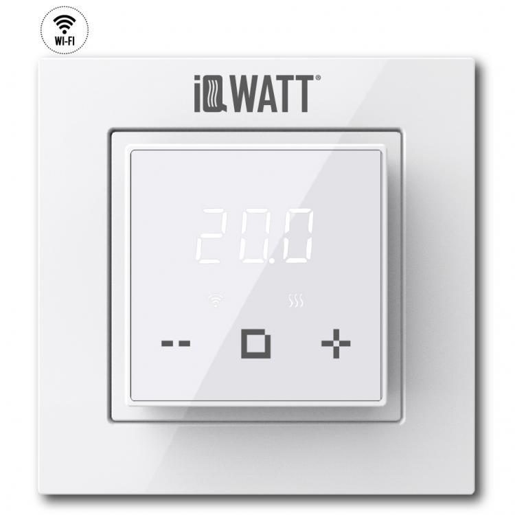 Терморегулятор IQ Thermostat D электронный, белый 