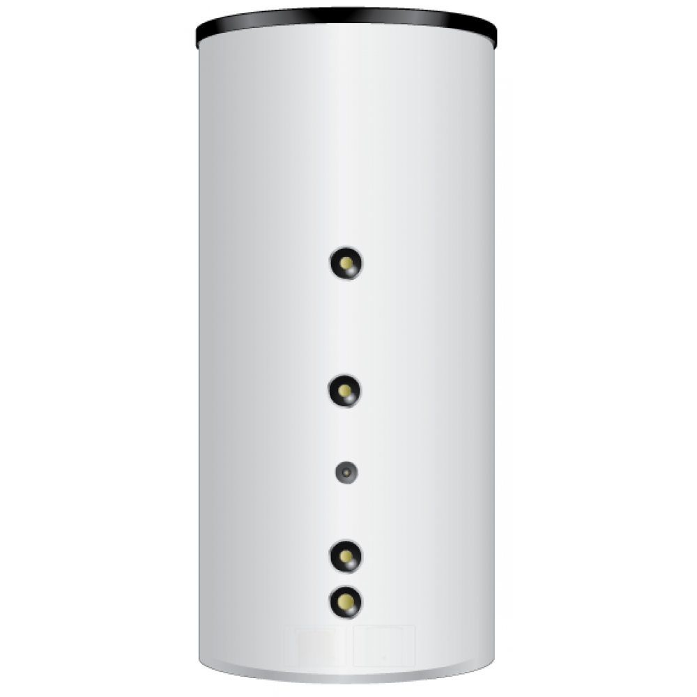 Водонагреватель для бытовой воды, EBS-PU 300 л. эмаль, с белой изоляцией (гар. 8 лет) Huch