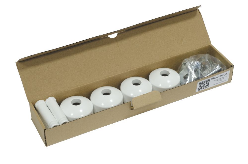 Полотенцесушитель электрический ADELIS, 1374х556х115 мм, 750Вт, белый, Atlantic