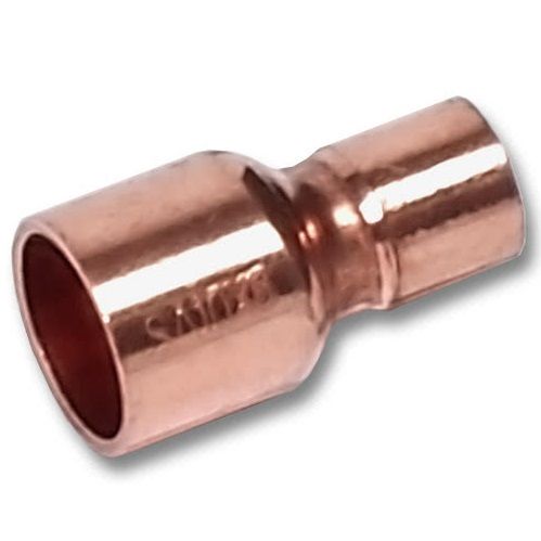 Муфта медная двухраструбная 22 х 18 Sanha