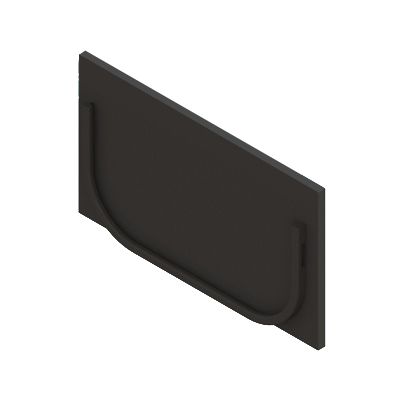 Заглушка торцевая S'park ЗЛВ-10.14.07-ПП для лотка водоотводного пластикового 