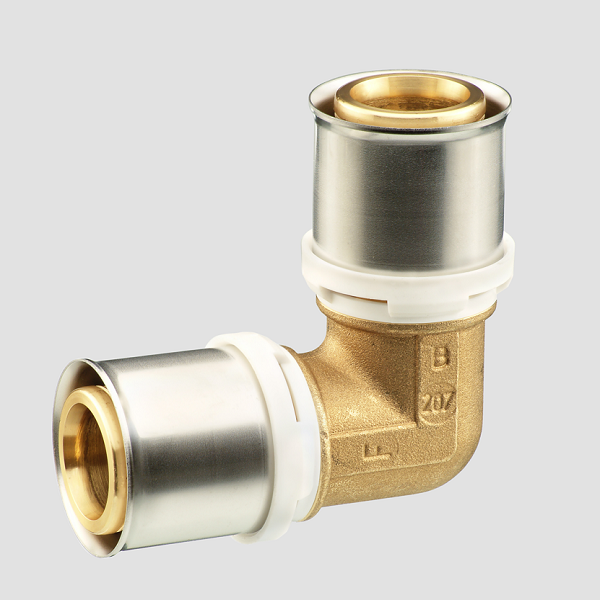 Угольник 90* 16х16  латунь alpex-duo XS Frankische