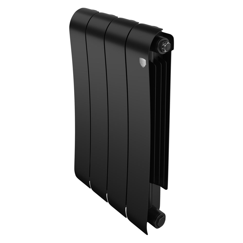 Радиатор биметаллический Infinity Noir Sable 500/87 (172Вт)  4 секции (черный) Royal Thermo