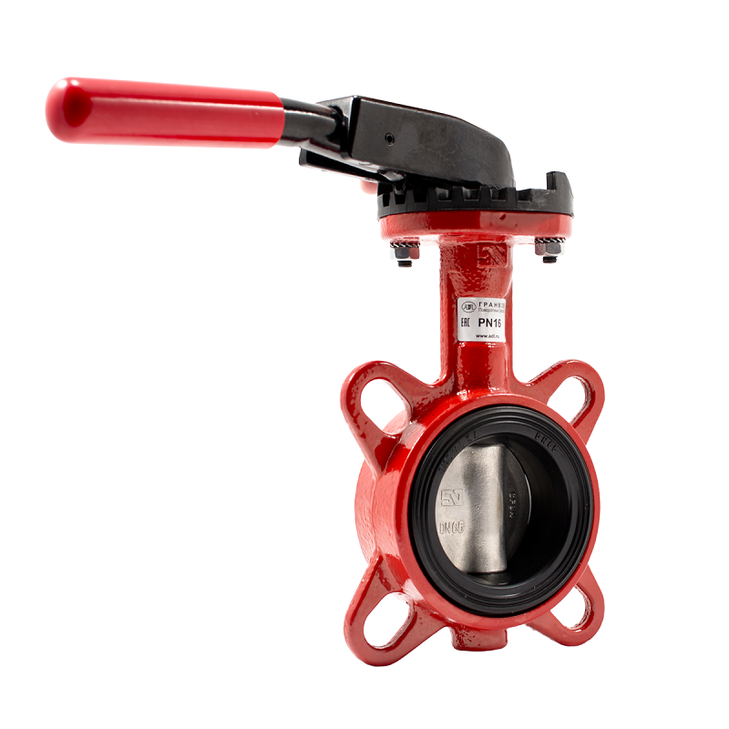 Затвор дисковый поворотный ЗПВЛ-025/032х1,6-FLN-5-MN-E, Ду025/032, Ру16, Tраб=-15/+95c, Тмакс=-20/+110оС