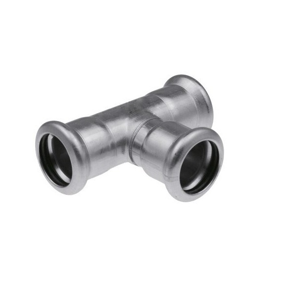 Тройник Inox press 18х18х18 нерж. KAN-Therm
