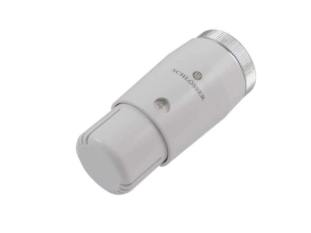 Головка термостатическая  MINI Diamant SH M30х1,5 БЕЛЫЙ Schlosser