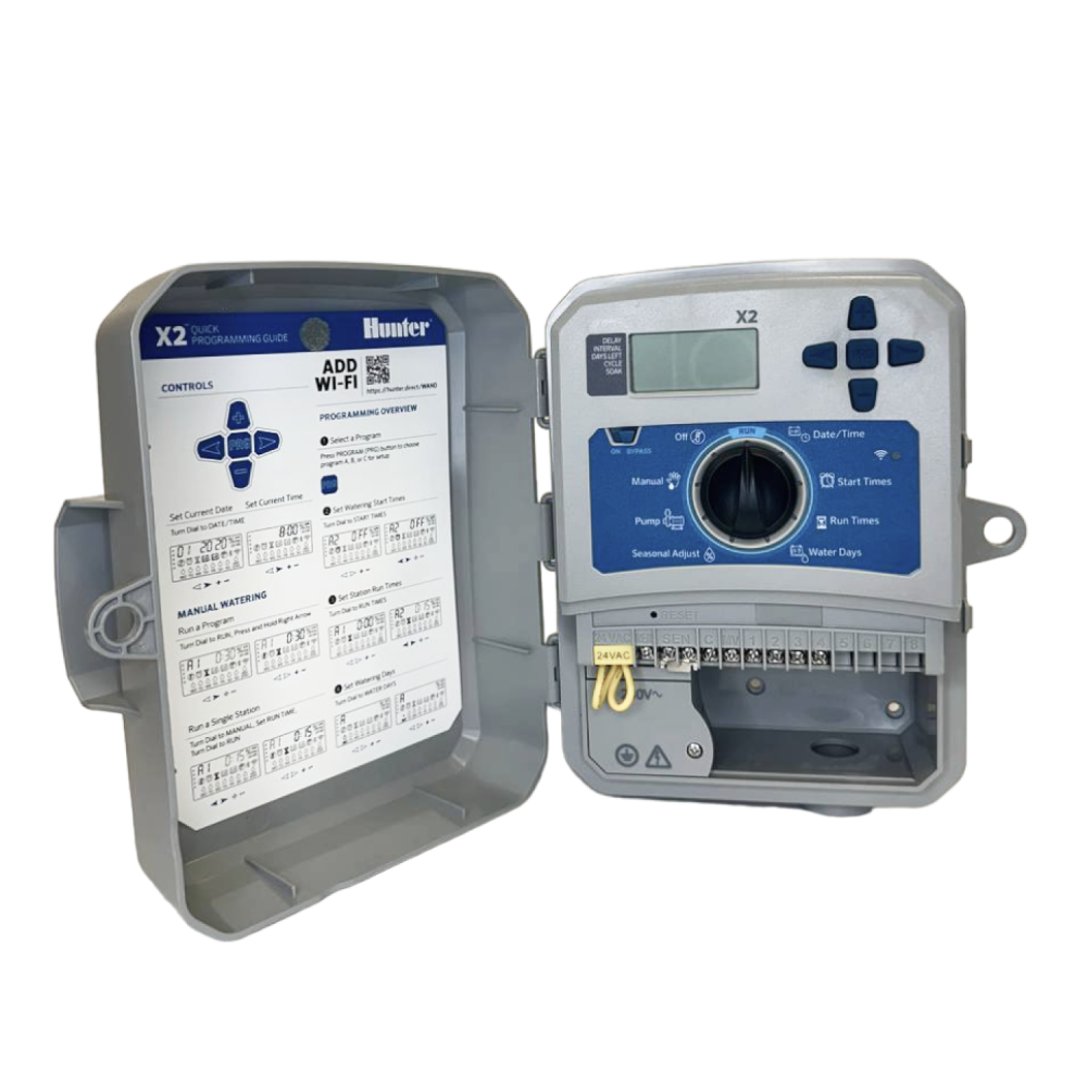 Контроллер Hunter X2-401-E -  4 станций \ уличный \ WIFI