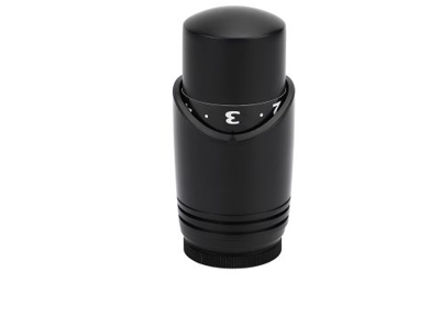 Головка термостатическая M30x1.5 черная мини Varmega