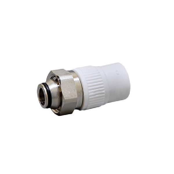 Муфта с накидной гайкой евроконус 20х3/4" PPRC FUSITEK